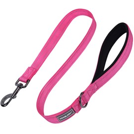VIVAGLORY Dog Leash, Dog Training Leashes with Comfortable Padded Handle, Heavy Duty Reflective for Safety Walking Leash for Medium & Large Dogs