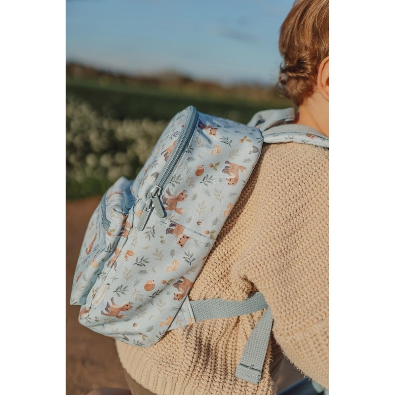Little Dutch Forest Friends 4911 Children's Rucksack Blue (29 x