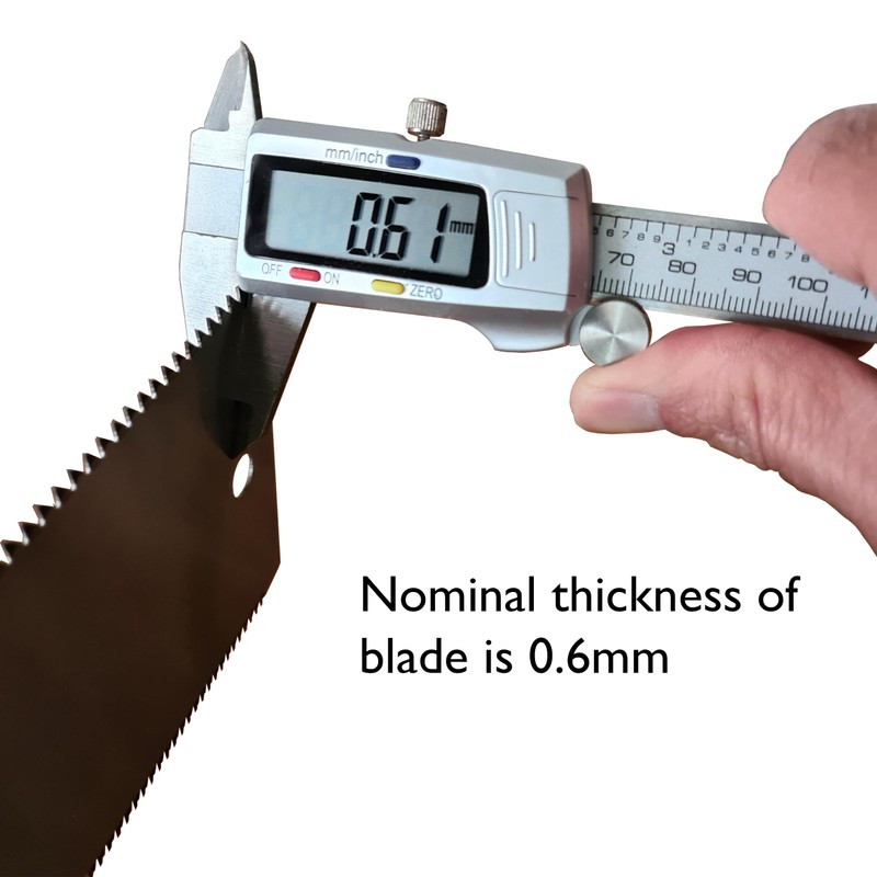 Byakko Tools Japanese Saw, Double Edge 9/17 TPI, 230mm, Ryoba