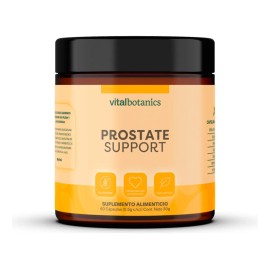 Vitalbotanics Prostate Support 60 capsulas de 500mg (2 Meses) con Semilla de Calabaza, Equinácea, Granada, Selenio, Curcuma, Resveratrol y Vitamina D3. Suplemento Multivitaminico para Hombres