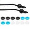 PATIKIL Glasses Ear Grips 12 Pair Anti Slip Eyeglass Ear