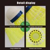 DALAETUS Pack of 12 Nylon Badminton Balls Set, Plastic Shuttlecocks,