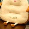 Bread Cushion PP Cotton Breathable Skin Friendly Stuffed Home Pillow