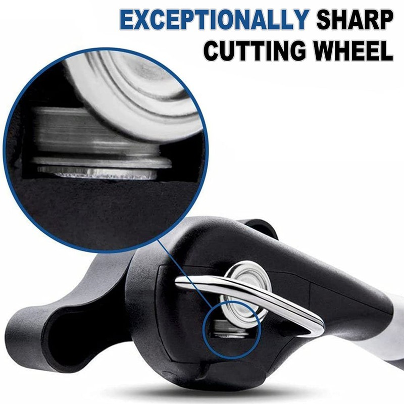 PAKITNER- Safe Cut Can Opener, Smooth Edge Can Opener -