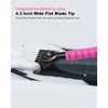 Car Snow Scraper and Brush for Window Windshield - Pink
