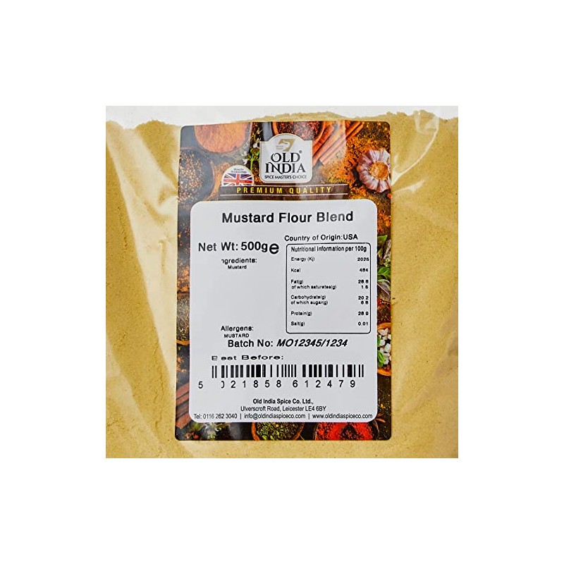 Old India Mustard Flour Blend 500g