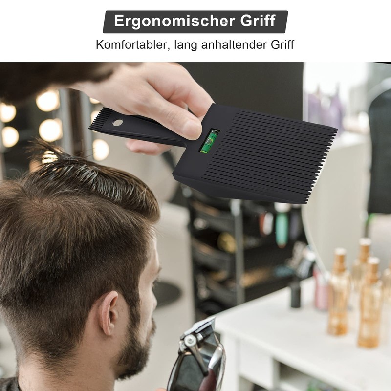 Flat Tip Double Haircut Comb Professional or Home Hairdressing Comb