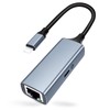 [MFi Certified] Lightning to Ethernet Adapter with Charging Port, 2-in-1