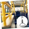 KOMBIUDA 2pcs Plastic Semicircle Handle Grips Car Handle Assist for