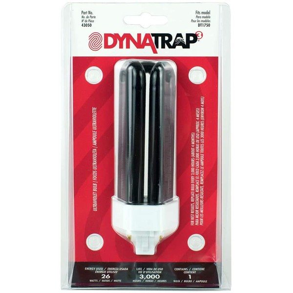 DynaTrap 43050 26-Watt Outdoor Models DT1750 and DT1775 Insect Trap Replacement UV Bulb, 3/4 Acre and 1 Acre