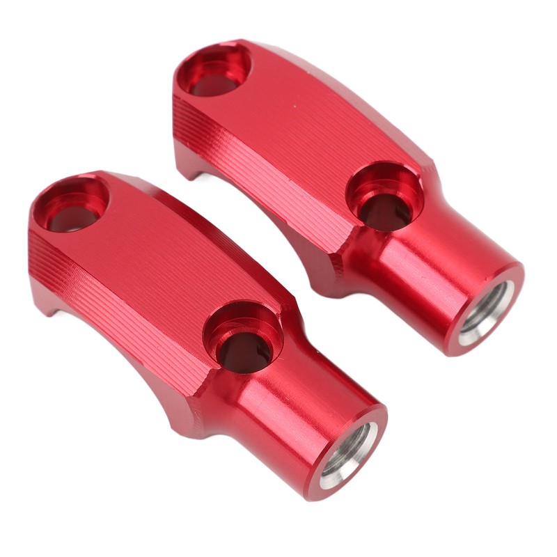 1 Pair Motorcycle Mirror Mount M10 X 1.25 Clockwise Thread