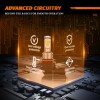 AUIMSOCO 9005 9006 LED Headlight Super Bright Bulbs Kit 8000K