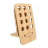 Essential Oil Rack Bamboo 12 Holes Essential Oil Bottle Display