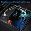 Linkstyle RV USB Outlet, Dual 3.1A USB A Charger Panel