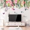 WOHAHA Wall Sticker, Stylish, Plant, Flower, Wall Sticker, Green, Scenery,