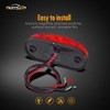 Amber Red 2.5" 2 Diode Oval LED Trailer Truck Clearance