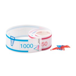 WISSNER Active Learning 80930 Large Number Beam Calculation Tape 0-1,000, 11 x 11 x 11 cm