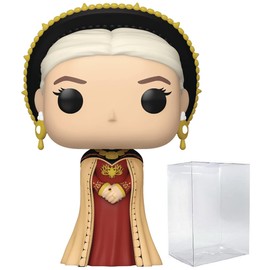Funko POP House of Dragon - Rhaenyra Targaryen Funko Vinyl Figure (Bundled with Compatible Box Protector Case), Multicolored, 3.75 inches