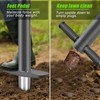 Dolibest Sod Plugger, Bulb Planter Tool with Soft Rubber Grip,