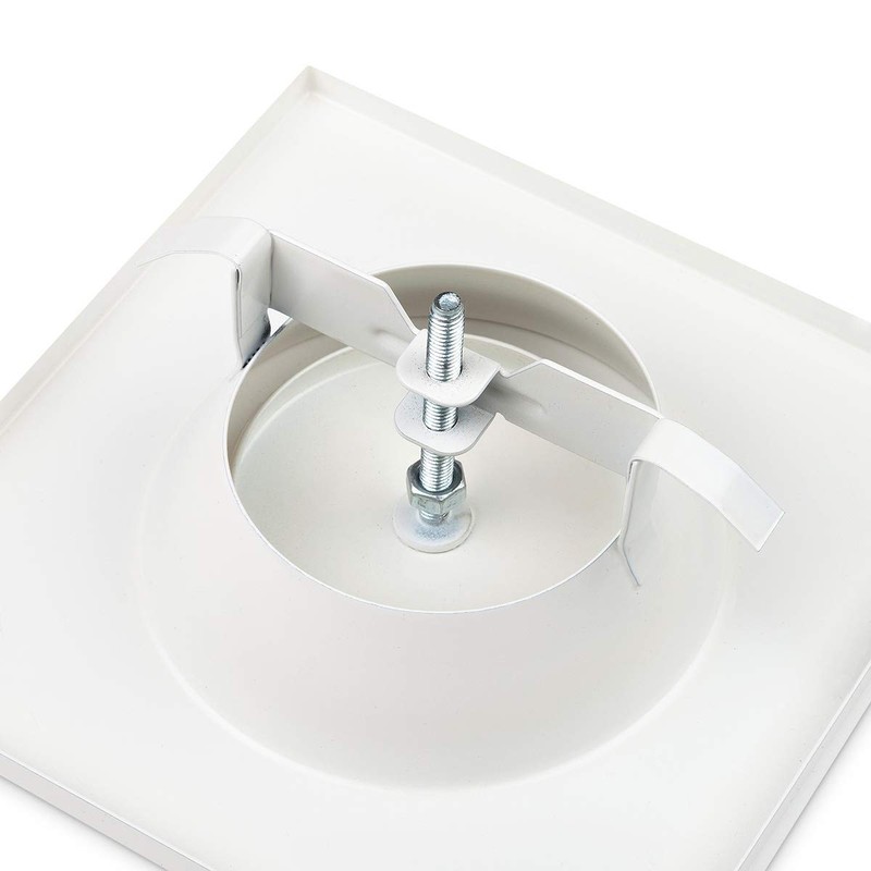 calimaero® TVQA 100 mm Exhaust Air Disc Valve Square Ventilation