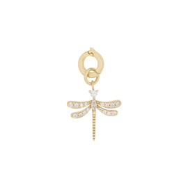 Amor Charm 925 Sterling Silver, Women's Charms, with Synthetic Cubic Zirconia, Silver, Gold, Comes in Jewellery Gift Box, Sterling Silver, Cubic Zirconia