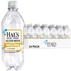 Hal's New York Seltzer Water, Vanilla Creme Sparkling Water, 20