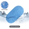 Non Slip Bath Mat for Bathroom Pebbles Frosted Anti Mould