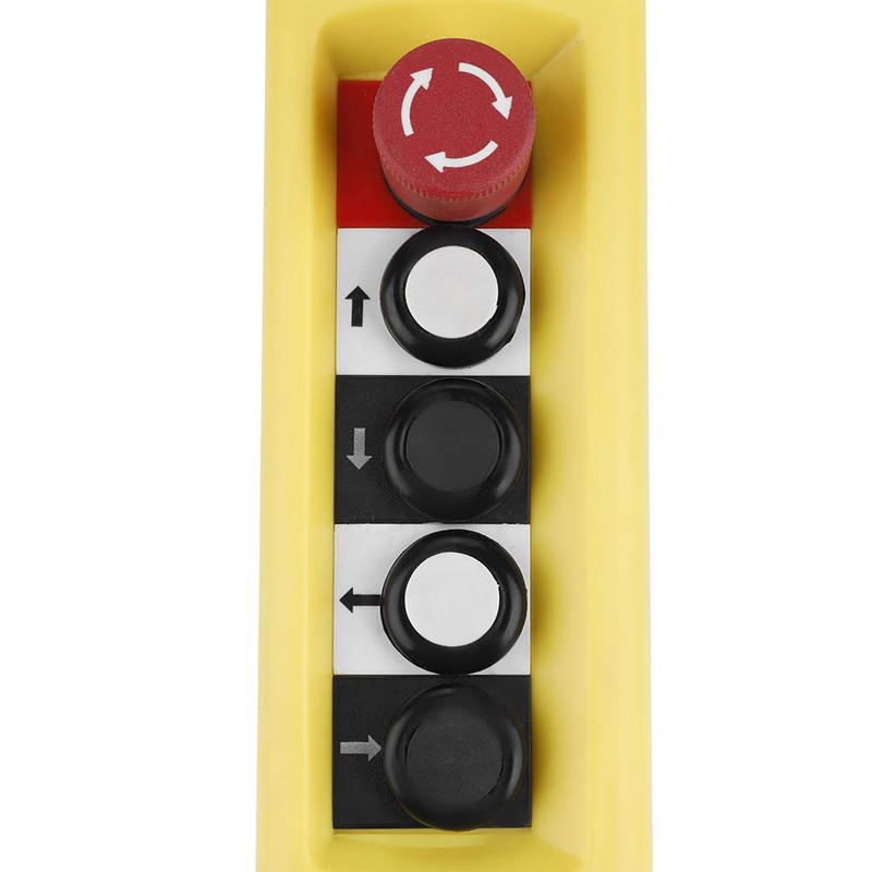 4 Directions Hoist Push Button Switch, 4 Buttons Crane Lifting