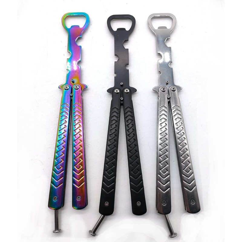 Beautiful Bottle Opener,Bottle Opener,Heavy Stainless Steel Folding Exercise Bottle Opener(3