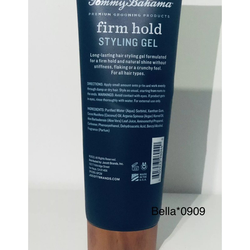 TommyBahama Mens Grooming FIRM HOLD STYLING GEL ~SEA + SURF~