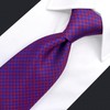 [S&W SHLAX&WING] Men's Necktie 160cm Extra Long Blue Red Orange