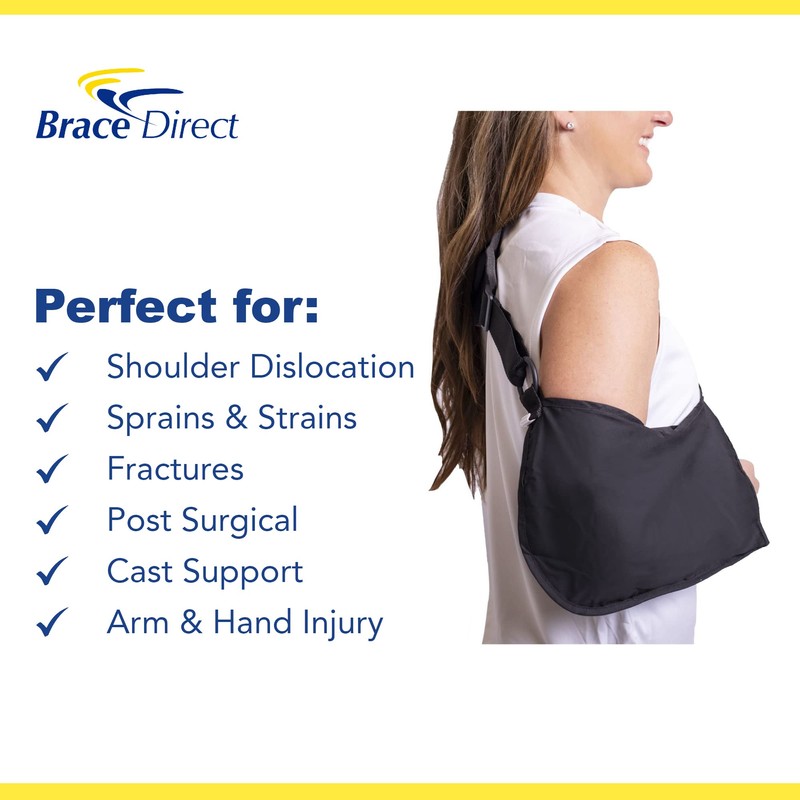 Brace Direct Arm Sling- Immobilize Arm and Shoulder- Cast Support,