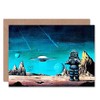 Wee Blue Coo Robby Robot Forbidden Planet Space Stars Sci