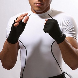 Bodymaker Knuckle Inner Gloves (1 pair) IG8 Black Free (L)