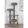 New Cat Condos Solid Wood Sturdy Cat Tower with Beds