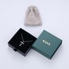GAVU 925 Sterling Silver Necklace Women's Dainty Cross Necklace, Small