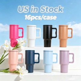 Us  40 OZ Food Grade Thermal Flask Insulated Water Bottles 40 OZ for Home Office Outdoor Daily Usecolor: Black, capacity: 40 oz