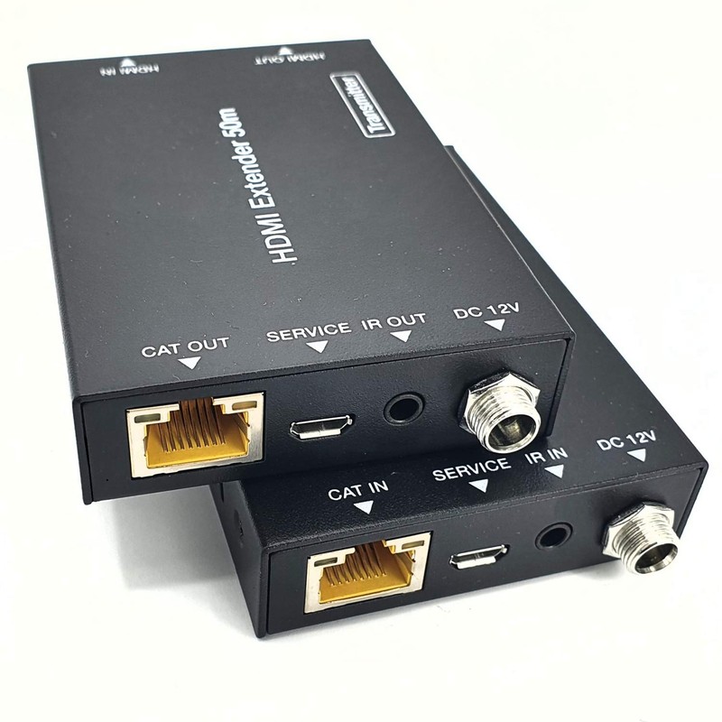 FOURKAY 4K@60 HDMI over Cat 5e/6/7 Extender for Sky Q