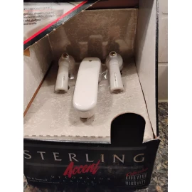Sterling BATHROOM FAUCET WHITE & GOLD