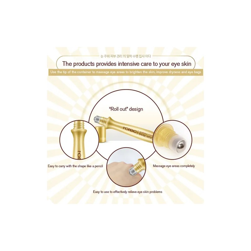 Crema Reafirmante Con Forma De Caracol Para Ojos Eye Rorec