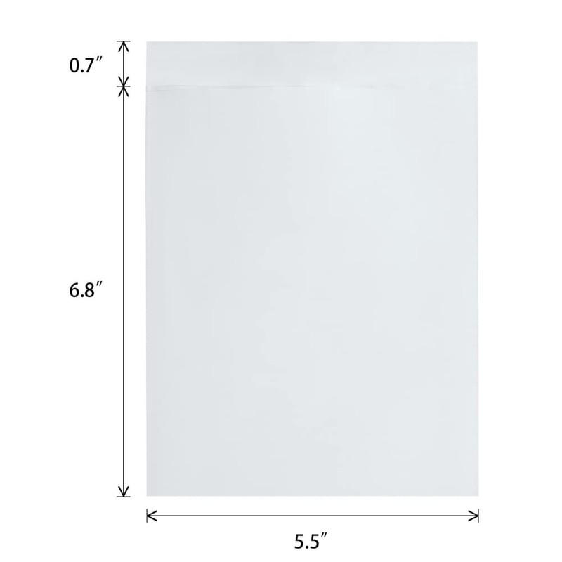 ALTERNIUM Packing List Envelope 7.5"x5.5" 100 Pack