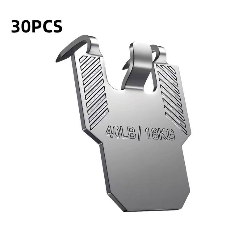 40 lb Claw Drywall Picture Hangers for Frames, Mirrors &
