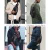 Genuine Leather Men's Sling Bag Shoulder Backpack Shoulder Bag Chest