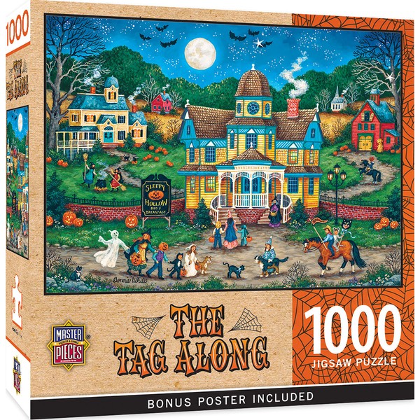 MasterPieces 1000 Piece Halloween Jigsaw Puzzle - The Tag Along - 19.25"x26.75"