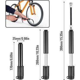 Alloy Portable Mini Bicycle Tire Pump,Bicycle Frame tire Pump,Mini Portable Bike Pumps,Mini Bike Tire Pump Portable Bicycle Tire Pump,1Set Mini Bike Pump Portable Frame Pump, Bike Hand Pump