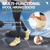 Anlisim Merino Wool Ankle Hiking Socks Compression Warm Thermal Winter