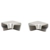 Lund Boat Transom Casting Corner Caps 2108650 | Aluminum (Set