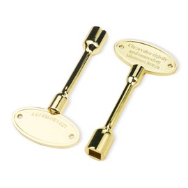 OXDFK 3 Inch Universal Gas Valve Key, Universal Valve Key for Gas Fireplaces, Fits 1/4" and 5/16" Replacement Gas Valve Stems, for Fire Pit and Fireplace, Outdoor Gas Fireplace (2 PCS)