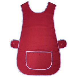 BITALY Tabard Apron for men women with pocket Overall Kitchen Catering Cleaning Bar restaurent Grey colour XXXLarge/XXXOS/UK 28-30