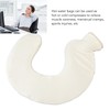 U Shaped Hot Water Bottle Warm Neck Soft Rubber Hot